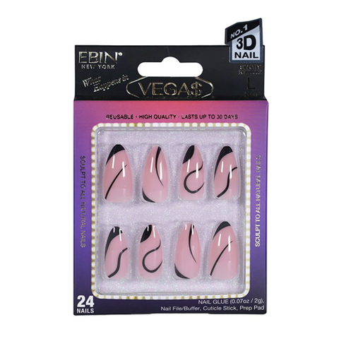 3D NAIL What Happens In Vegas Collection by EBIN NEW YORK