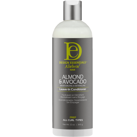 Almond & Avocado Detangling Leave-In Conditioner 12oz by DESIGN ESSENTIALS