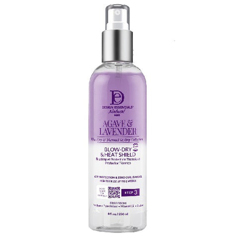 Agave & Lavender Blow-Dry & Heat Shield 8oz by DESIGN ESSENTIALS