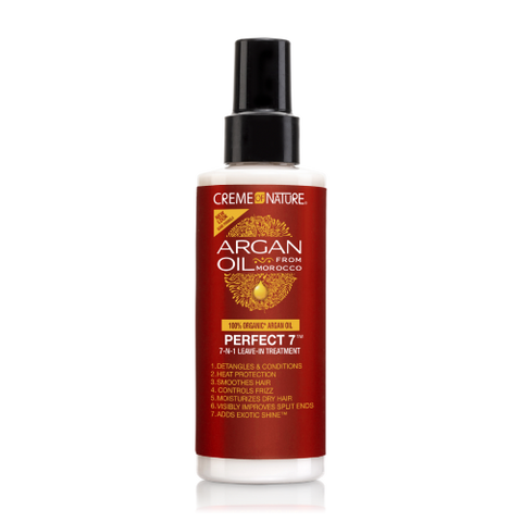 Argan Oil PERFECT 7 Leave-In Treatment 4.23oz by CREME OF NATURE