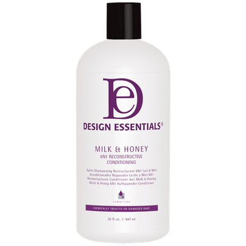 Milk & Honey 6N1 Reconstructive Conditioner - Pro 32oz by DESIGN ESSENTIALS