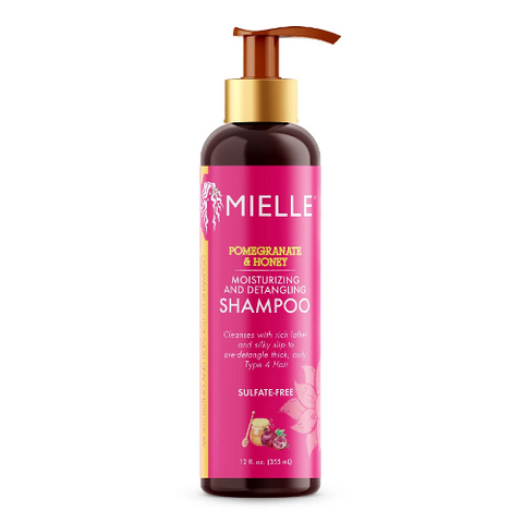 POMEGRANATE & HONEY Moisturizing and Detangling Shampoo 12oz by MIELLE