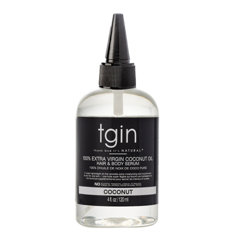 100% Extra Virgin Coconut Hair & Body Serum 4oz by TGIN