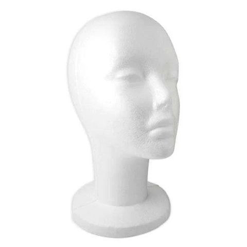 Polystyrene Foam Head 11.5" Tall by ANNIE