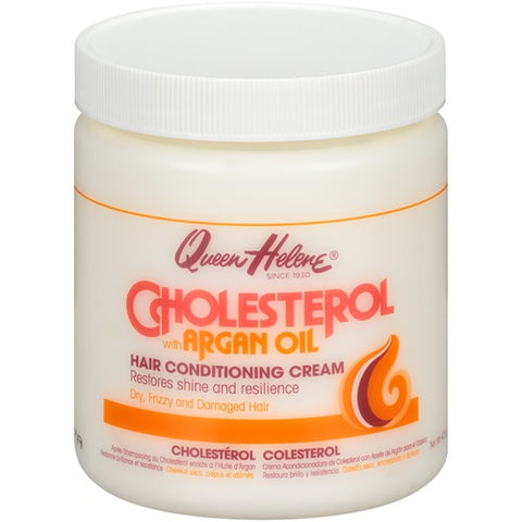 QUEEN HELENE Cholesterol Hair Conditioning Cream with Argan Oil 15oz