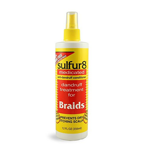 Braid Dandruff Spray 12oz by SULFUR 8