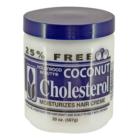 Coconut Cholesterol Moisturizes Hair Crème 20oz by HOLLYWOOD BEAUTY