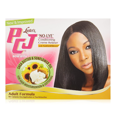 PCJ No-Lye Conditioning Creme Relaxer Kit - Adult formula by LUSTER'S