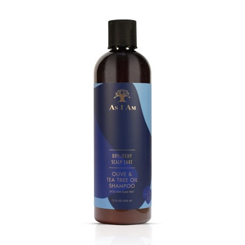Dry & Itchy Scalp Care - Olive & Tea Tree Oil Shampoo 12oz by AS I AM