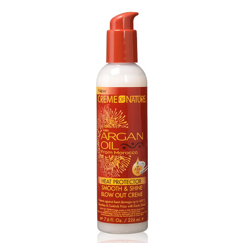 Argan Heat Protect Blowout Creme 7.6oz by CREME OF NATURE