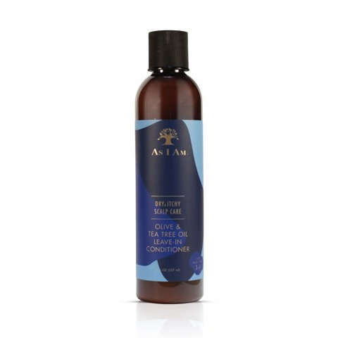 Dry & Itchy Scalp Care - Olive & Tea Tree Oil Leave-In Conditioner 8oz by AS I AM