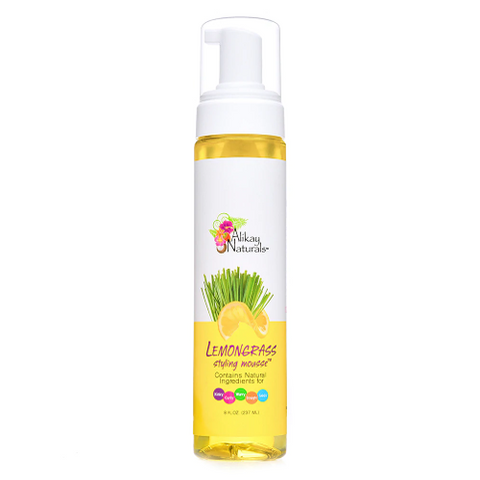 LEMONGRASS Styling Mousse 8oz by ALIKAY NATURALS