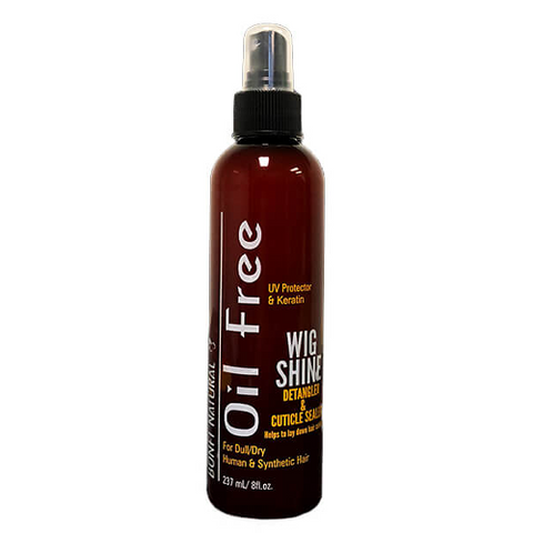 Oil Free Wig Shine Detangler & Cuticle Sealer 8oz by BONFI NATURALS