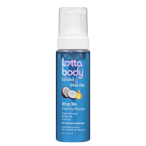 LOTTABODY Coconut & Shea Oils Wrap Me Foaming Mousse 7oz