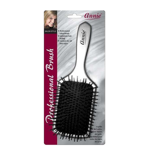 Large Silver Paddle Brush by ANNIE