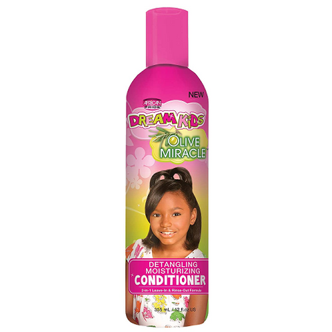 DREAM KIDS Olive Miracle Detangling Moisturizing Conditioner 12oz by AFRICAN PRIDE