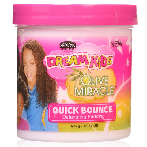 DREAM KIDS Olive Miracle Quick Bounce Detangling Pudding 15oz by AFRICAN PRIDE