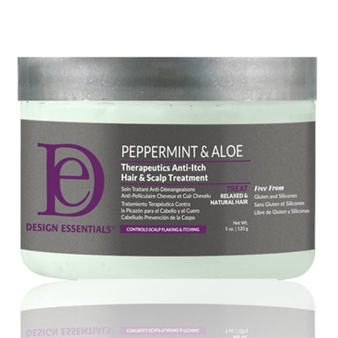 Peppermint & Aloe Therapeutics Anti-Itch Hair & Scalp Treatment 5oz by DESIGN ESSENTIALS