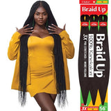 BRAID UP 3X Pre-Stretched Braid 56" by OUTRE