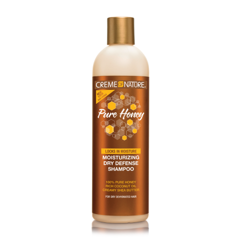 Pure Honey Moisturizing Dry Defense Shampoo 12oz by CREME OF NATURE