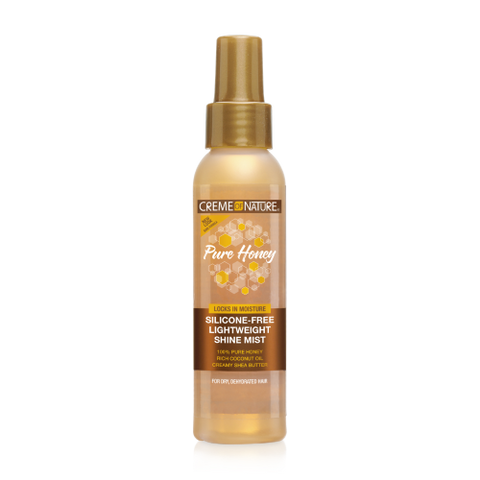 Pure Honey Silicone-Free Lightweight Shine Mist 4oz by CREME OF NATURE