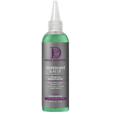 Peppermint & Aloe Soothing Scalp Tonic 4oz by DESIGN ESSENTIALS