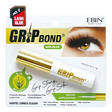 GRIP BOND Brush Eyelash Adhesive with Aloe by EBIN NEW YORK