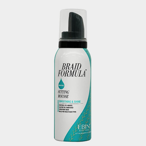 BRAID FORMULA Setting Mousse Smoothing & Shine (Menthol) by EBIN NEW YORK