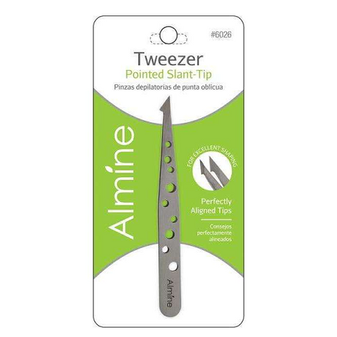 Almine Tweezer Pointed Slant-Tip by ANNIE