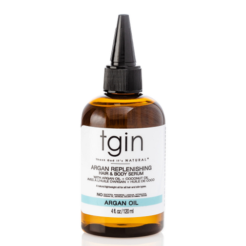 Argan Replenishing Hair & Body Serum 4oz by TGIN
