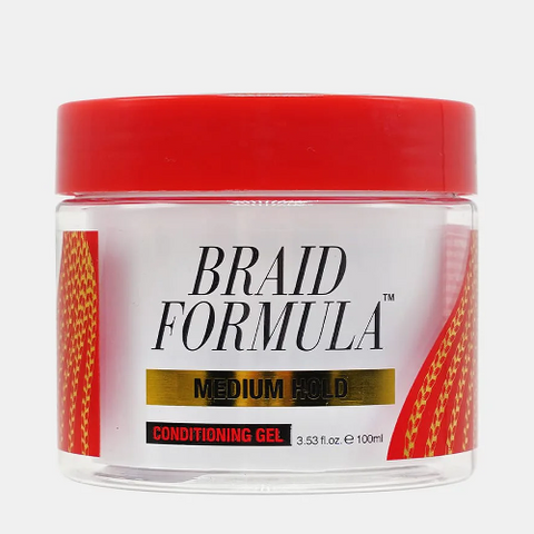 BRAID FORMULA Conditioning Gel Medium Hold 3.53oz by EBIN NEW YORK