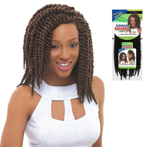 HAVANA MAMBO TWIST Crochet Braid 12" by JANET COLLECTION