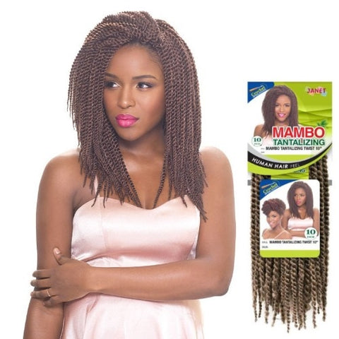 MAMBO TANTALIZING TWIST Crochet Braid 10″ by JANET COLLECTION