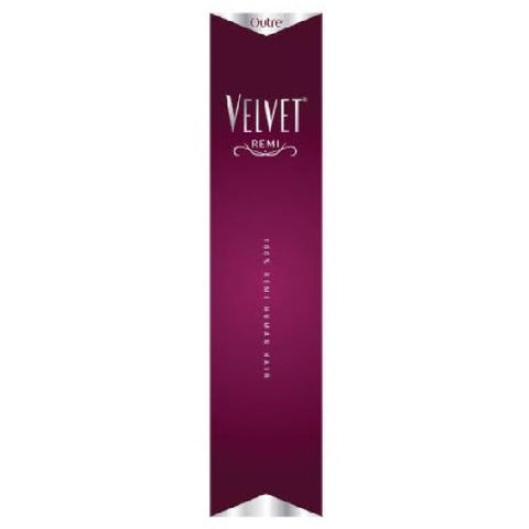 VELVET REMI 100% Human Hair Yaki Weave 8
