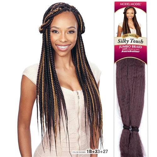 SILKY TOUCH Jumbo Kanekalon Braiding Hair by MODEL MODEL