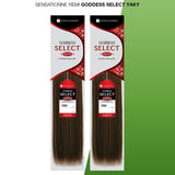 GODDESS SELECT REMI 100% Human Hair Yaki Weave 10S -24" by SENSATIONNEL