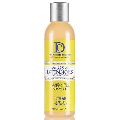 Wigs & Extensions Sulfate-Free Conditioning Shampoo 6oz by DESIGN ESSENTIALS