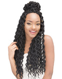 2X MAMBO NATURAL COILY LOCS Crochet Braid 18" by JANET COLLECTION