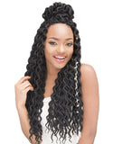 OPEN LOOP Crochet Braid - 2X MAMBO NATURAL COILY LOCS 18" by JANET COLLECTION