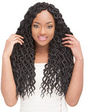 OPEN LOOP Crochet Braid - 2X MAMBO NATURAL COILY LOCS 18" by JANET COLLECTION