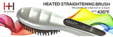 Hot & Hotter Heated Straightening Brush White by ANNIE