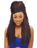 2X MAMBO TANTALIZING TWIST Crochet Braid 18" by JANET COLLECTION
