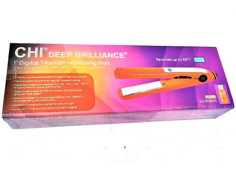 Deep Brilliance 1" Titanium Flat Iron by CHI