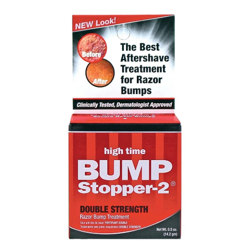 BUMP Stopper-2  Double Strength Razor Bump Treatment 0.5oz by HIGH TIME