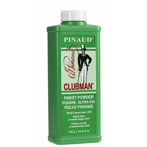 PINAUD Finest Talc - White 9oz by CLUBMAN