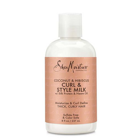Coconut & Hibiscus Curl & Style Milk 8oz by SHEA MOISTURE