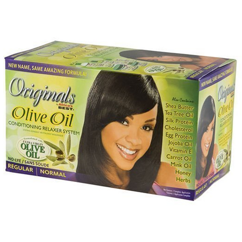 Olive Oil Relaxer Kit by AFRICA'S BEST