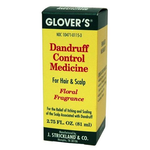 Dandruff Control Medicine - Floral Fragrance 2.75oz by GLOVER'S
