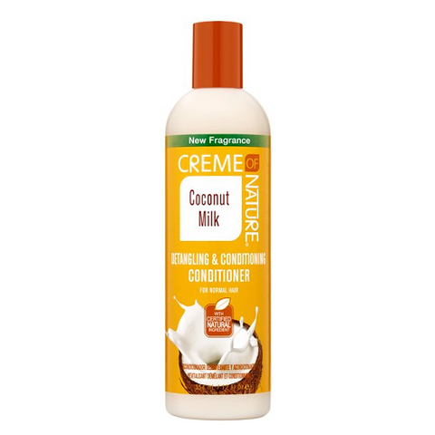 Coconut Milk Detangling & Conditioning Conditioner 12oz by CREME OF NATURE