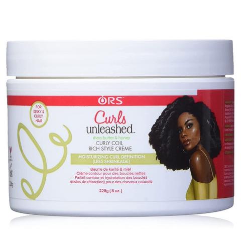 Curl Unleashed Curl Define Cream (Curly Coil Rich Style Cream) 16oz by ORS